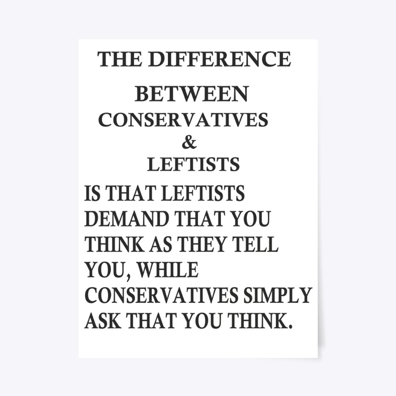 thinking Leftist v Conservative 