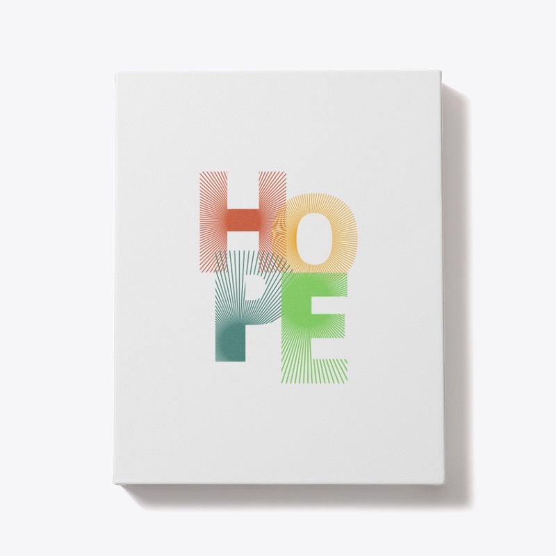HOPE RGB Graphic White Tee