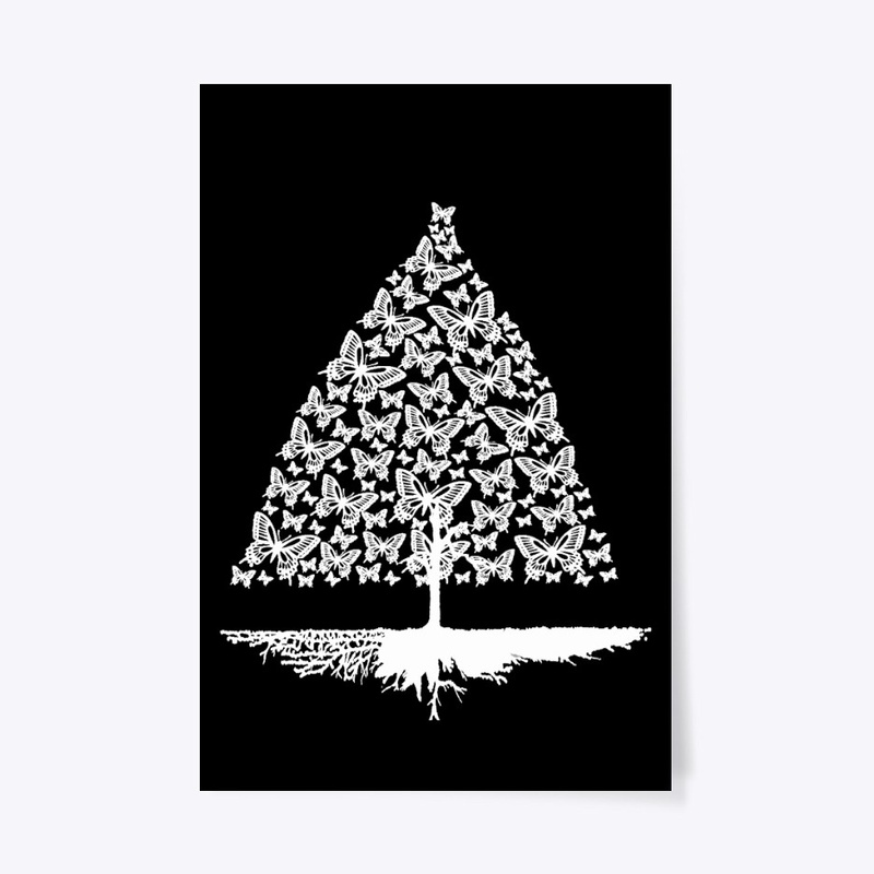 Butterfly Christmas Tree