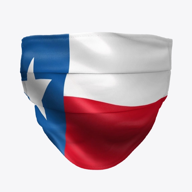 Texas Flag Face Cover 
