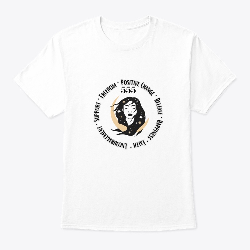 555 Angel Number - White Collection