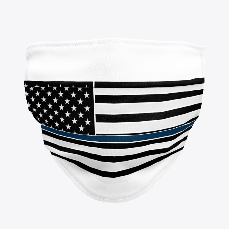 Horizontal Blue Line Flag