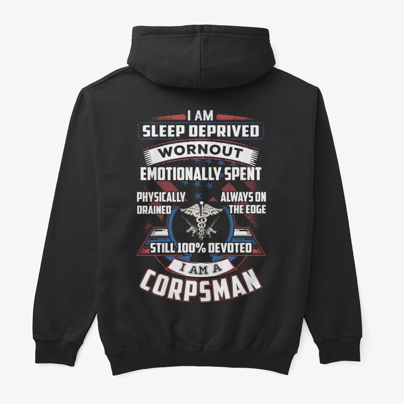 Corpsman Devoted Hoodie
