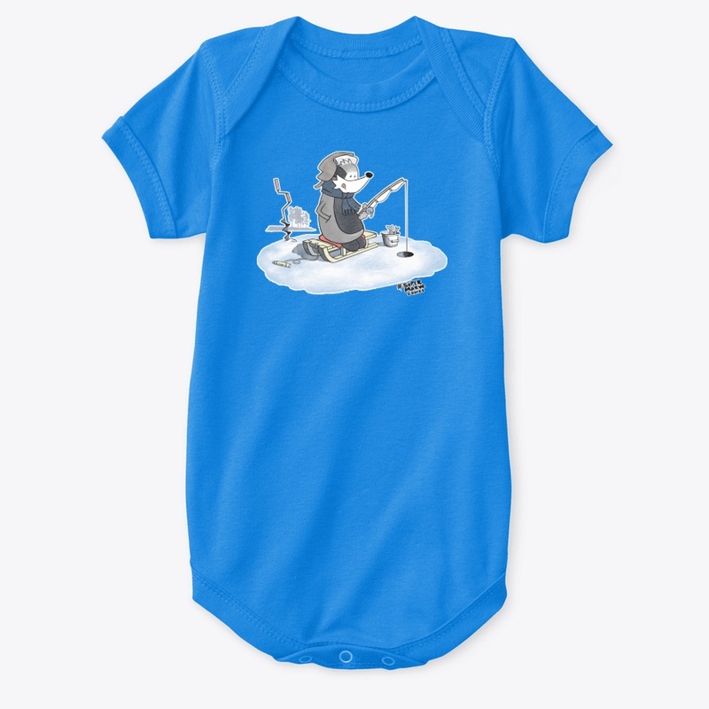 Ice Fishing Badger