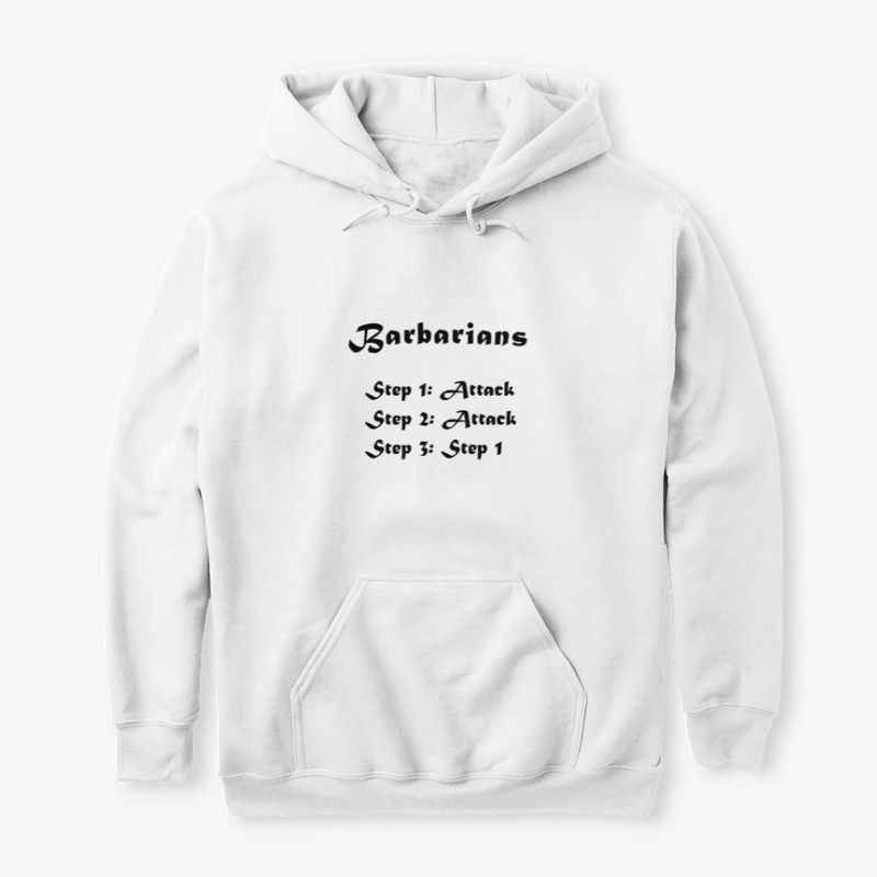 Dungeons and Dragons DnD Barbarian Shirt