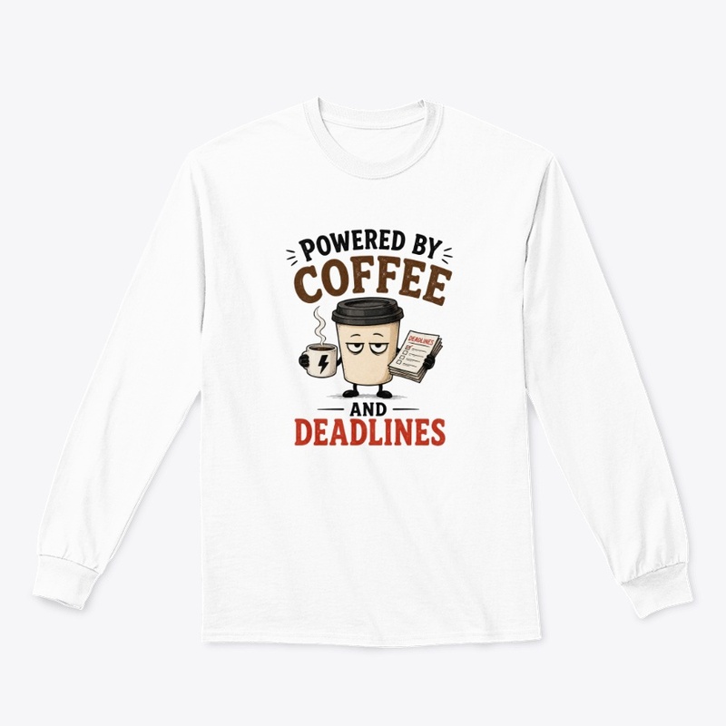 Powered By Coffee And Deadlines