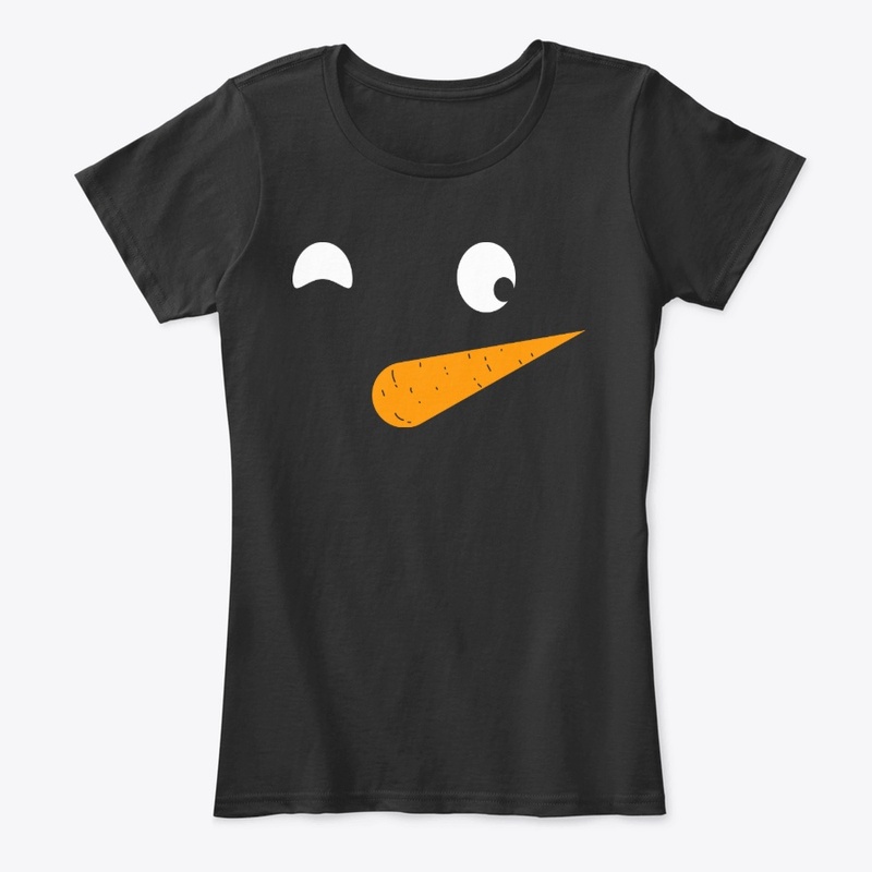 Snowman Funny Flat Art