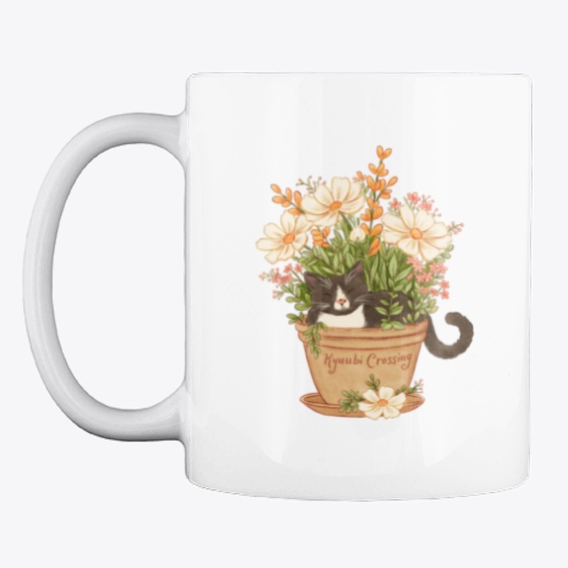 Cat Planter Mug