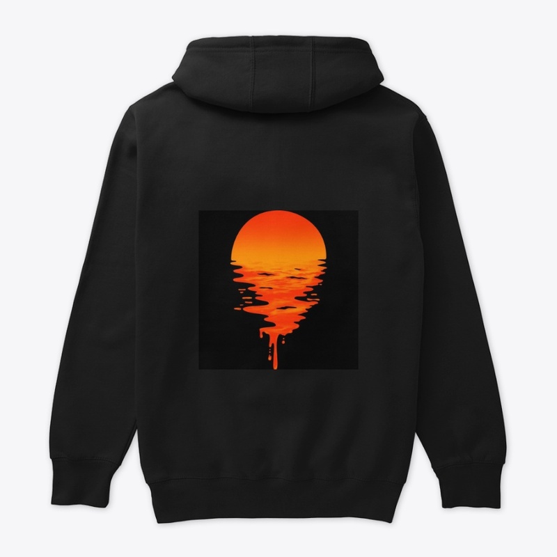 DRIPPING SUNSET HOODIE 