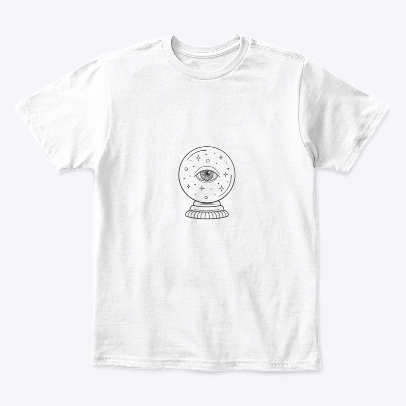 Witchy vibes white text