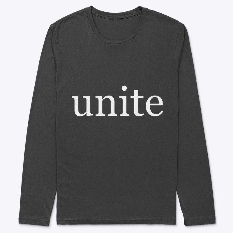 Unite in White Lettering
