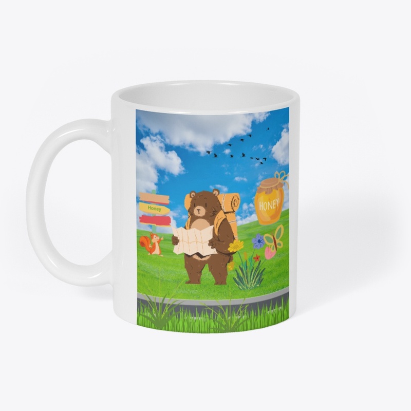 Bear Finds Honey