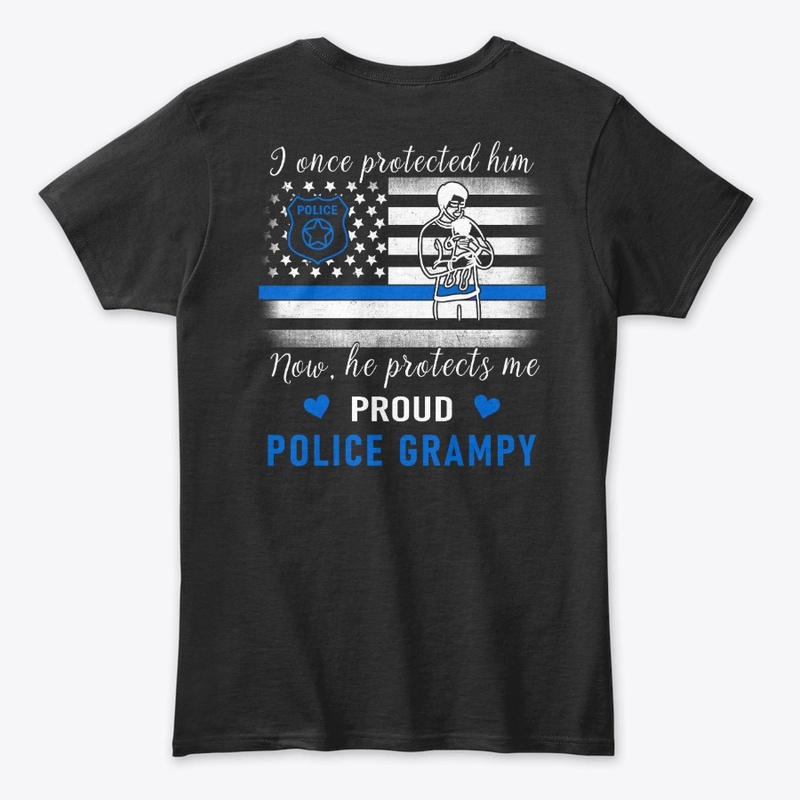 Police Grampy T-Shirt - Family Shirt