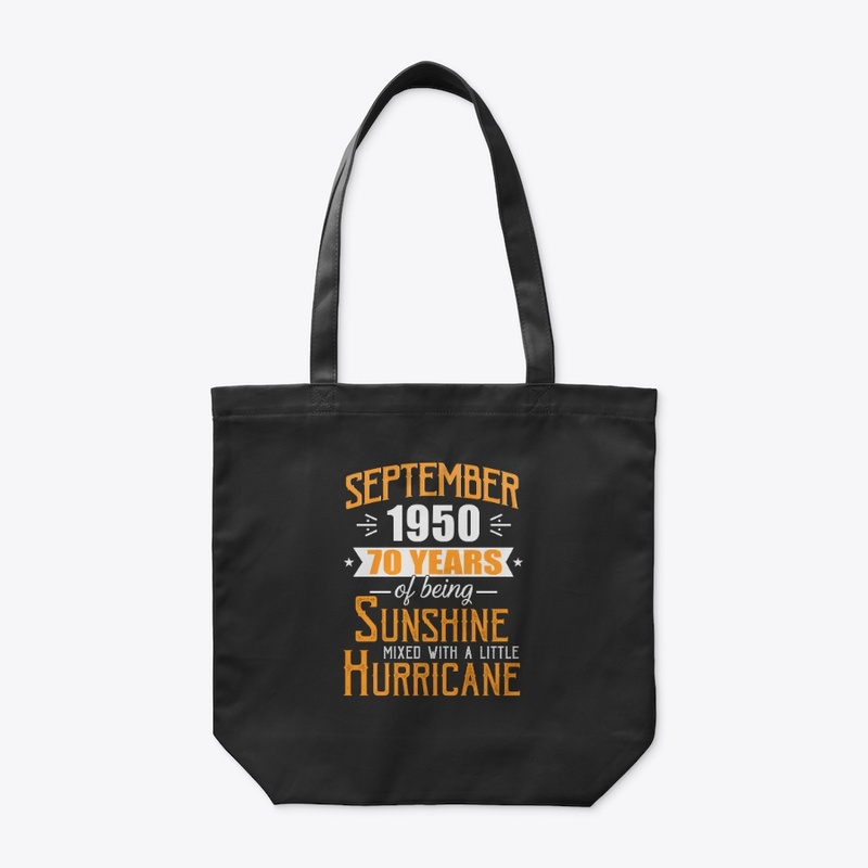 September 1950 70 Years Anniversary Gift