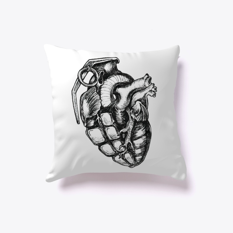 Heart Grenade Sketch