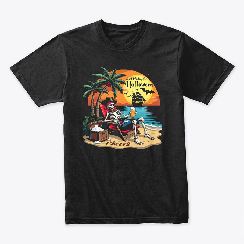 Just Waiting for Halloween T-shirt