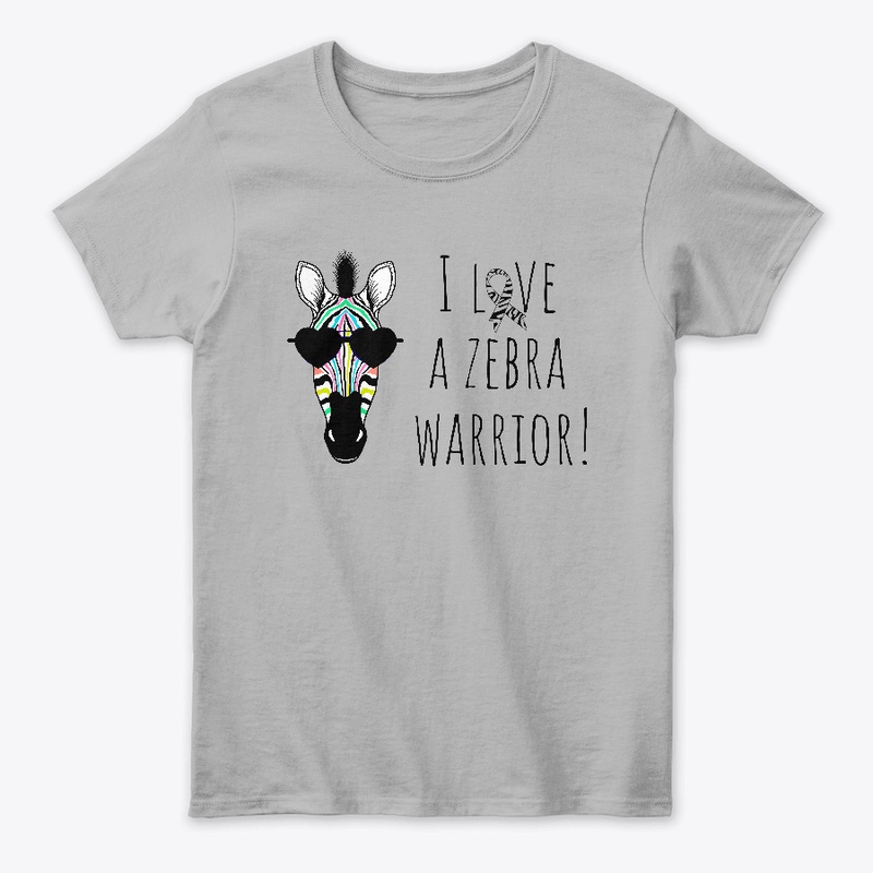 I love a zebra warrior | women's classic
