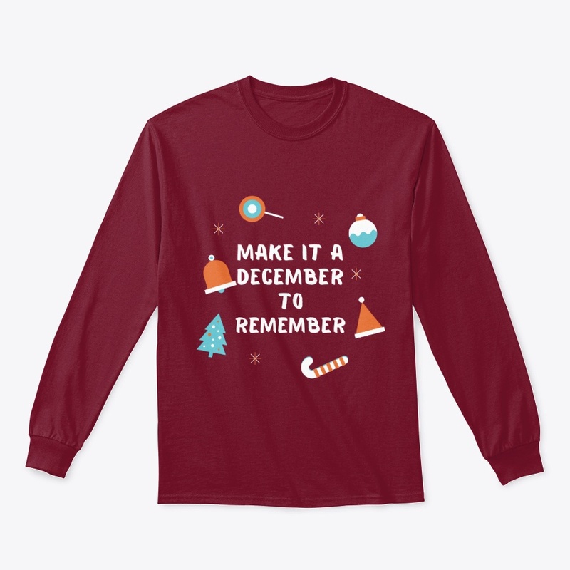 December To Remember Christmas Tee
