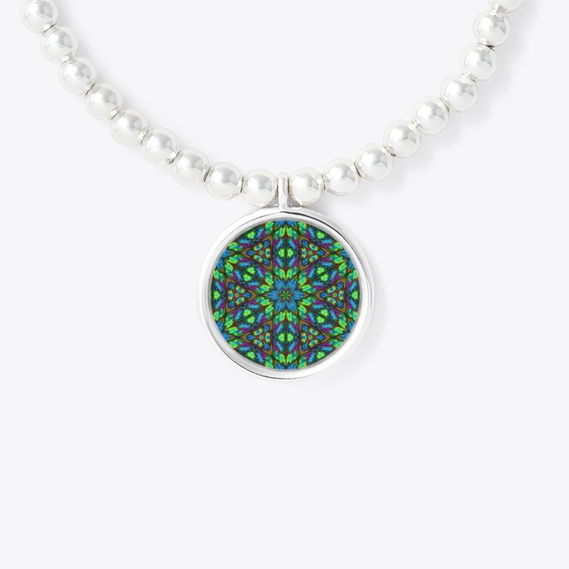 Blue Green Kaleidoscope
