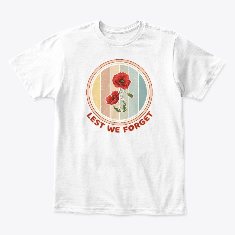 Lest We Forget Memorial T-shirt