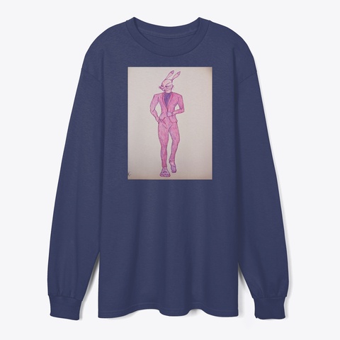 Nice Suit Navy T-Shirt Front