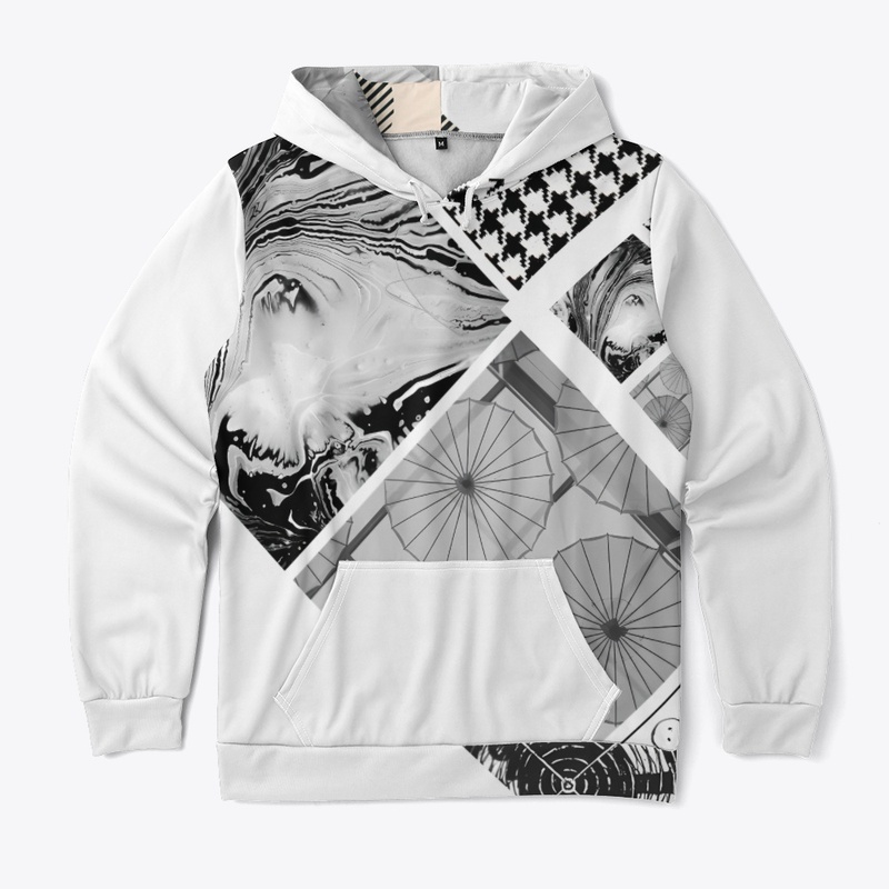 Digital "Patchwork" Design #2 B&W design