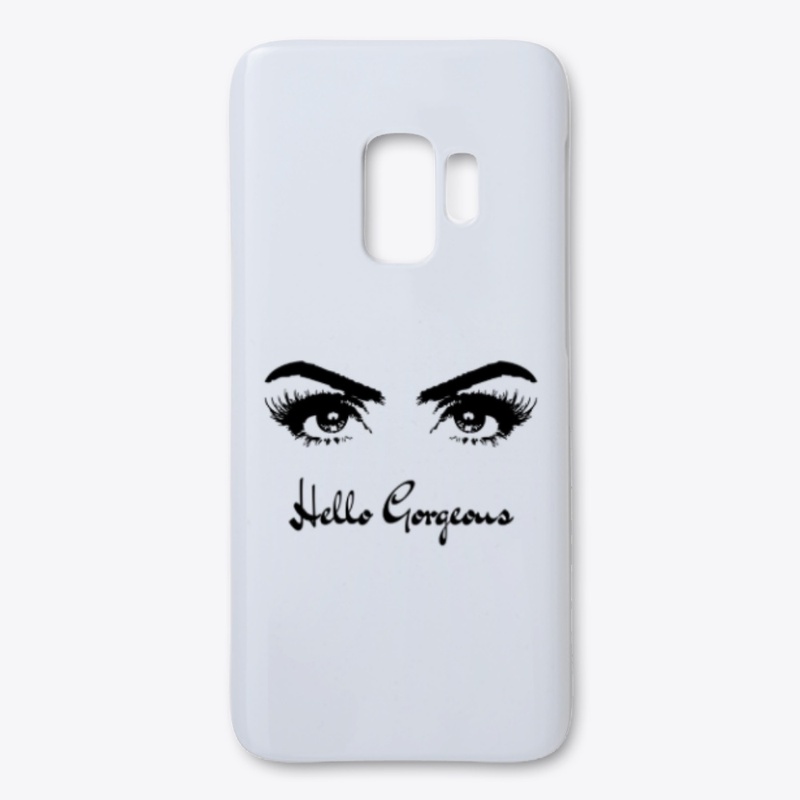 Hello Gorgeous Stickers and Phone Cases!