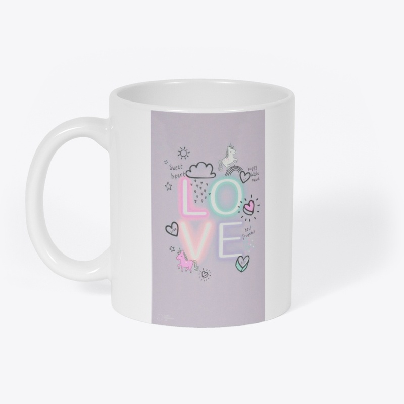 Unicorn-love mug