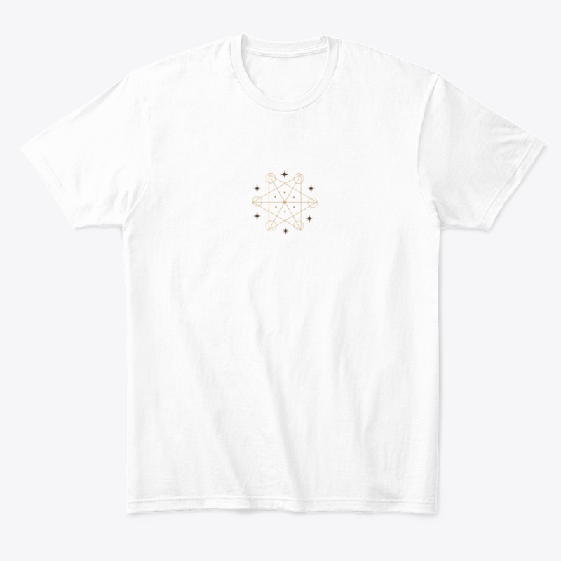 geomatrics logo style t - shirt
