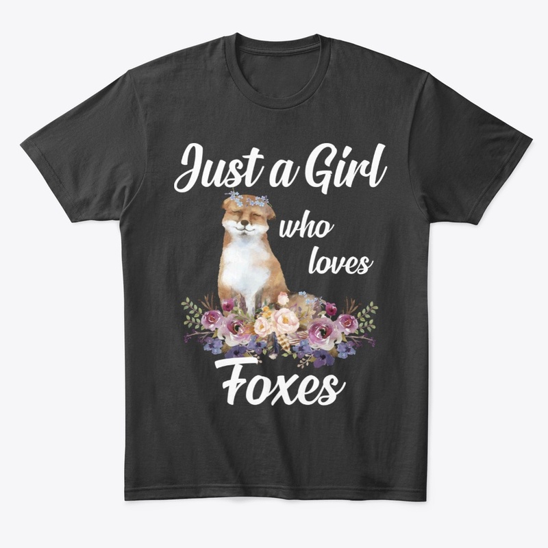 Girl Loves Foxes Flower Style