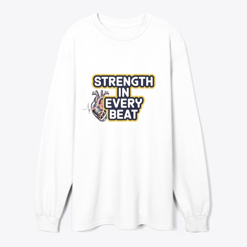 Modern Glowing Heartbeat Design