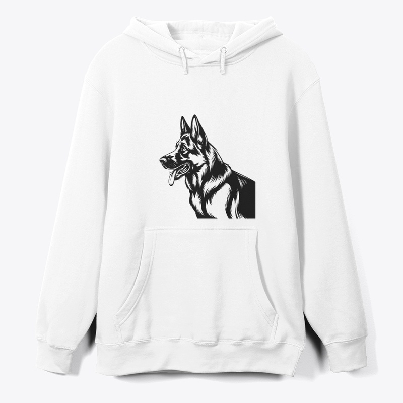 Bold German Shepherd Dog