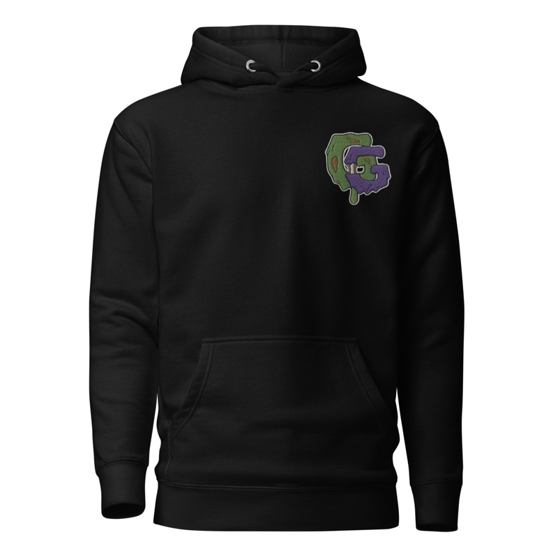 Ghouls Embroidered Hoodie