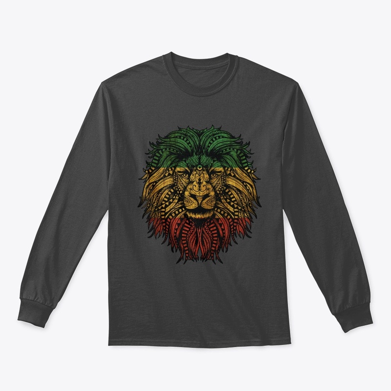 Rasta Lion Roots Rock Reagge Design