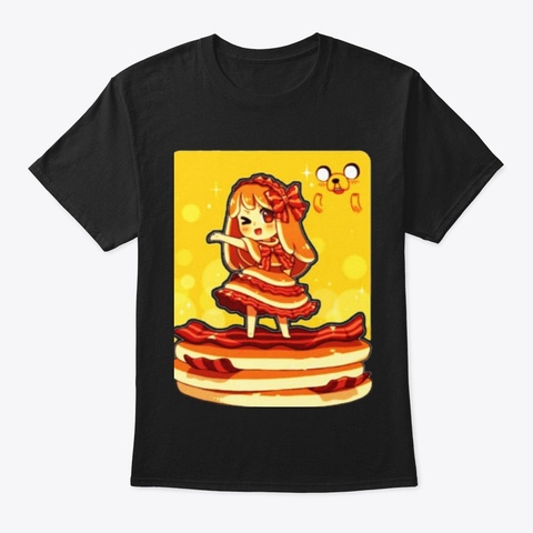 Pancake Pankakke T Shirt Black Kaos Front