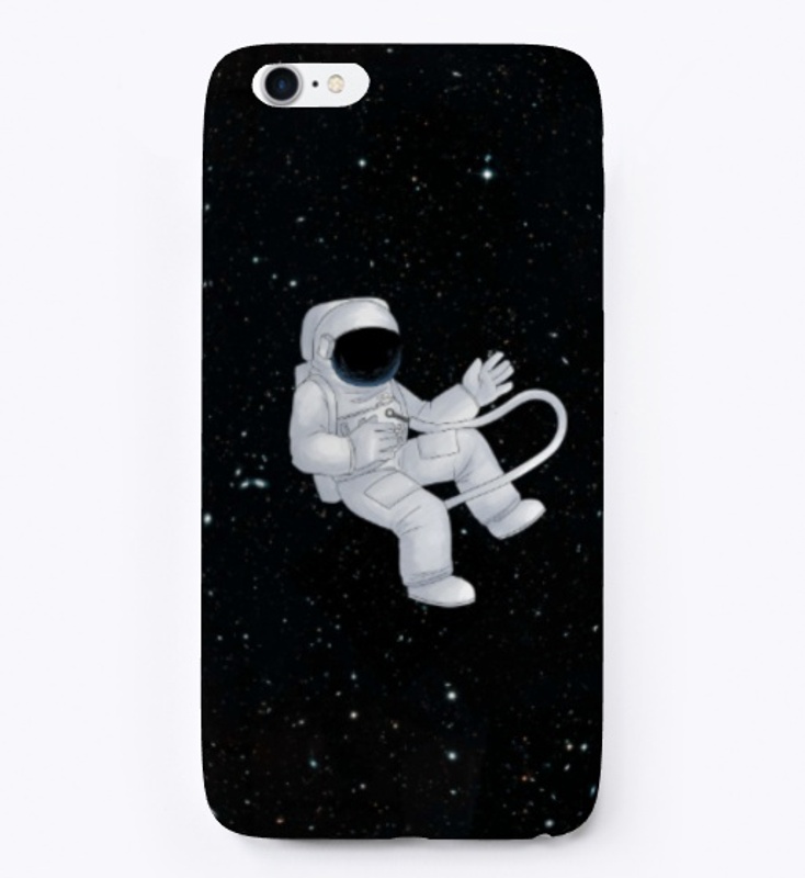 Space Man iPhone Case
