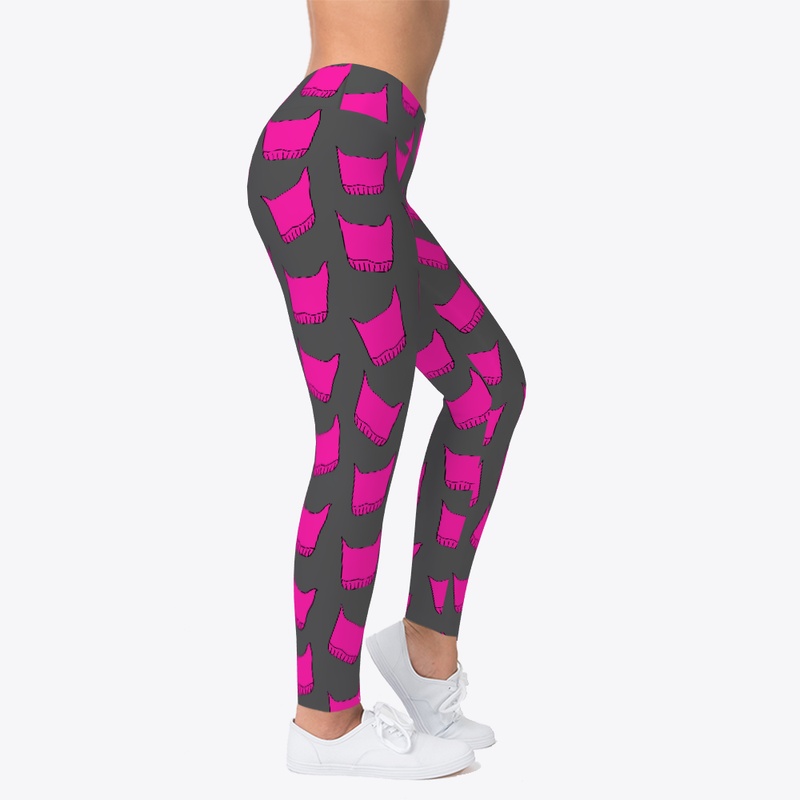 Pussyhat Print Leggings