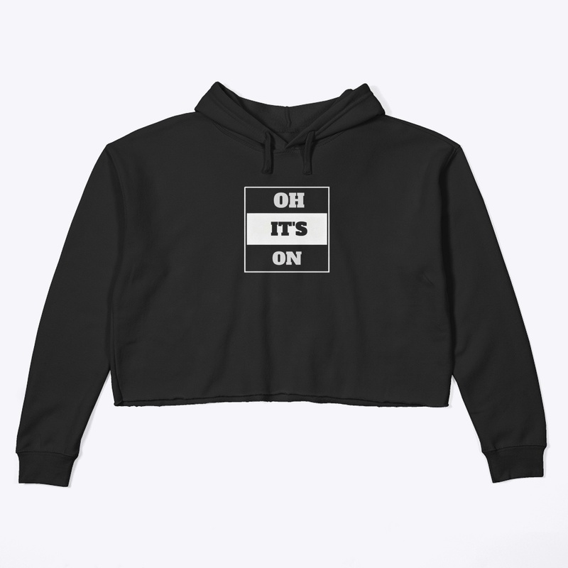 Gun Up - Women's Crop Hoodie - Women's Crop Hoodie
