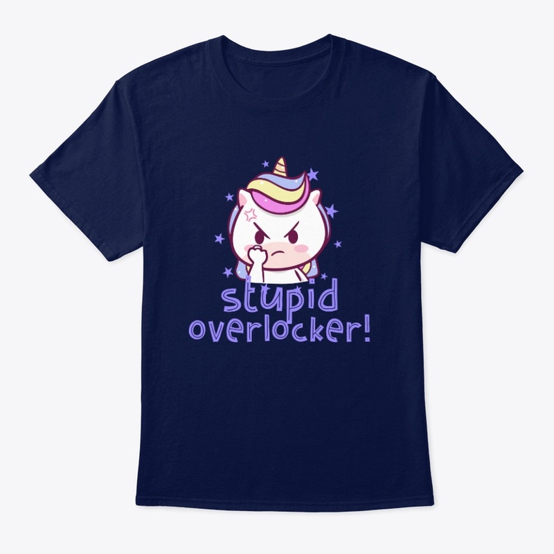 Overlocker Sewing Grumpy Unicorn!