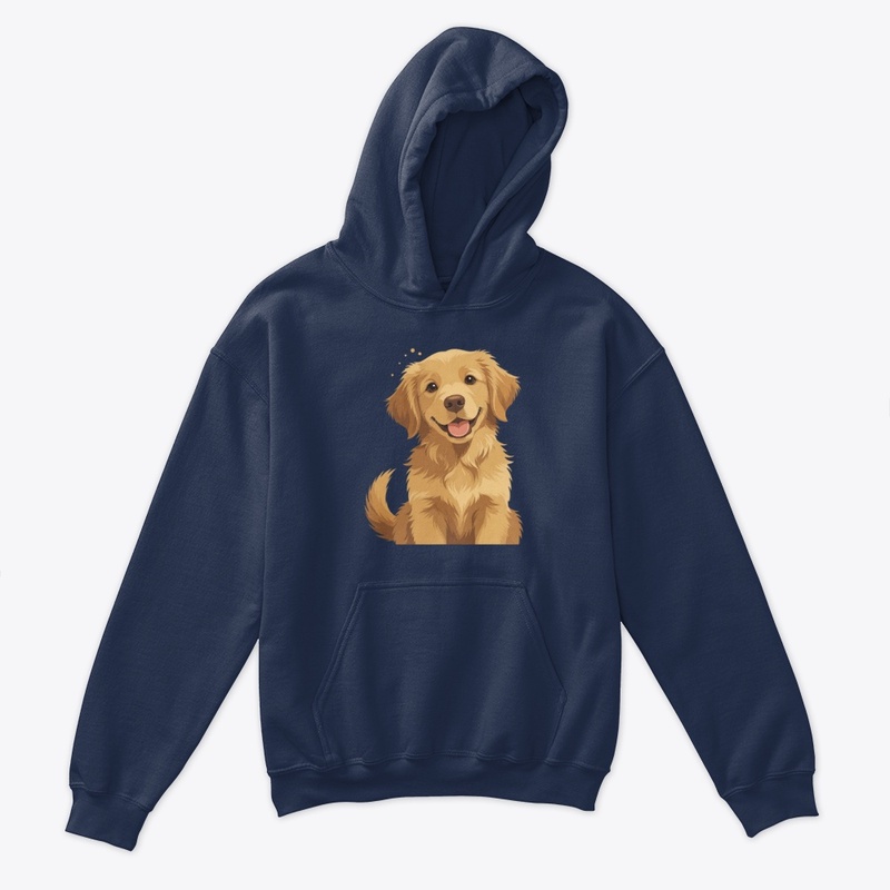 Happy Golden Retriever Puppy