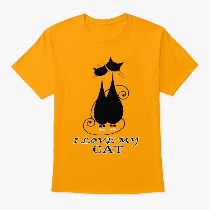 I Love My Cats - Cute Cat T-Shirt