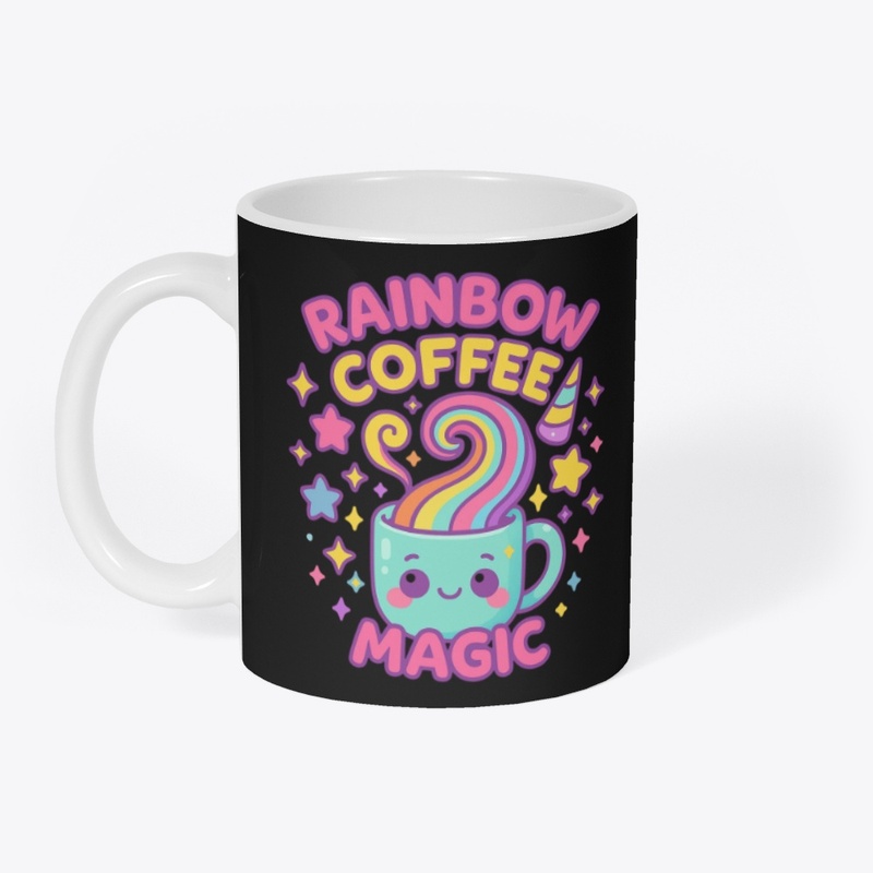 Rainbow Coffee Magic