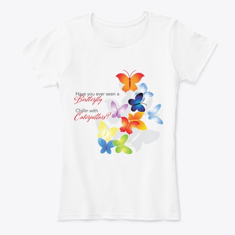 Wise Quote - Butterfly and Caterpillar