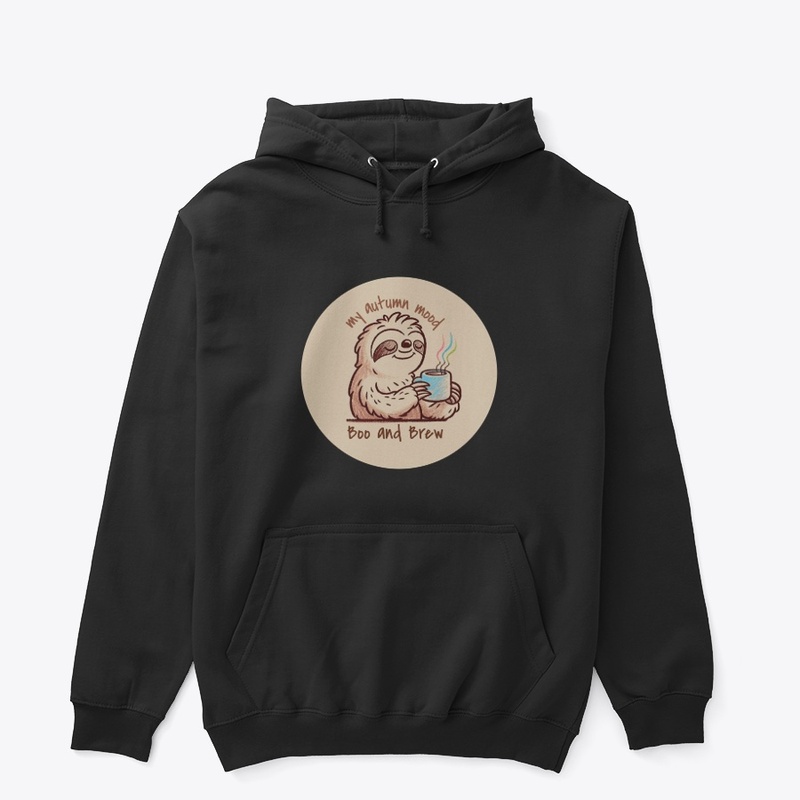Autumn and Boo vibes design tee for all
