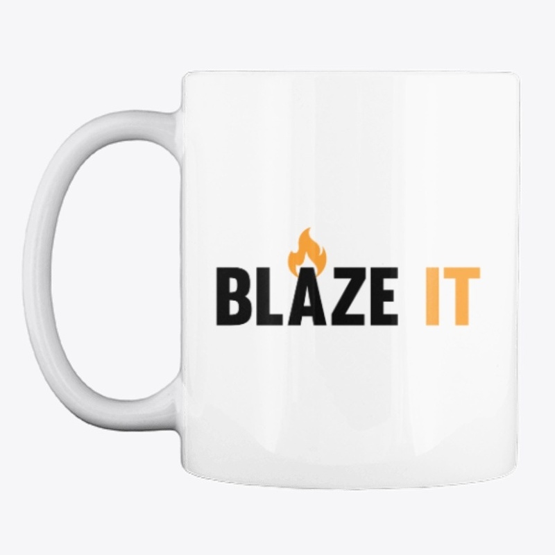 Blaze It! Black on White 1