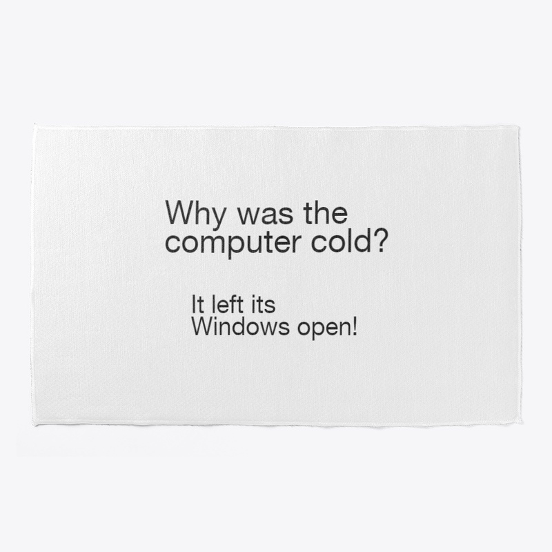 Why was the computer cold?