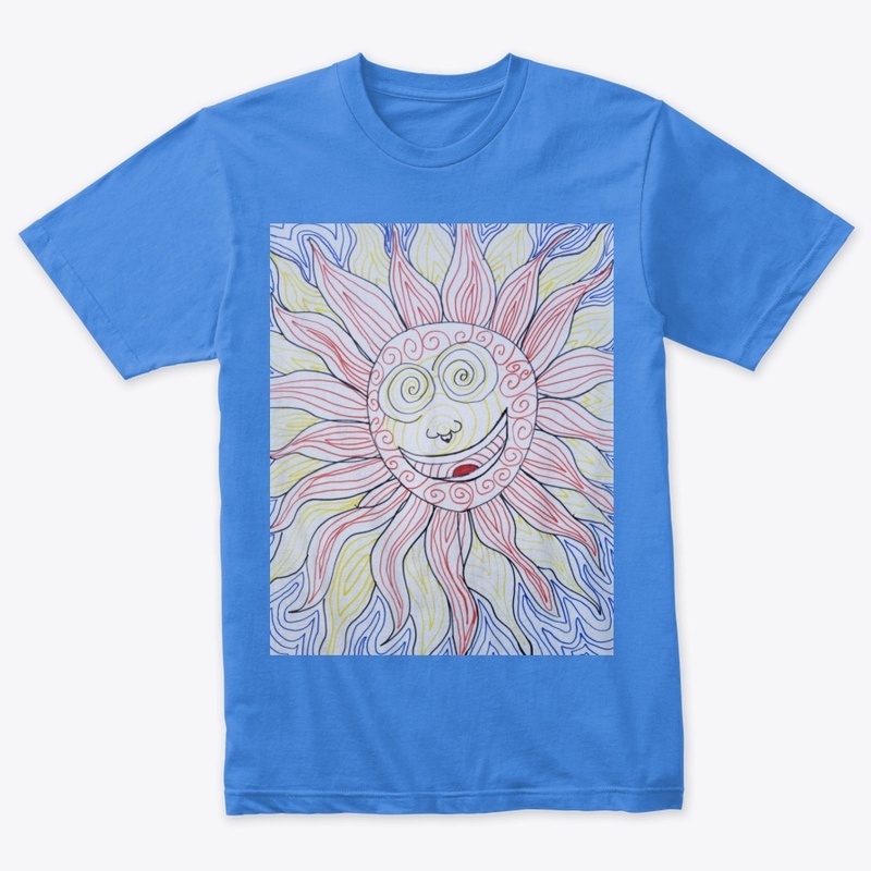 Trippy sun Art