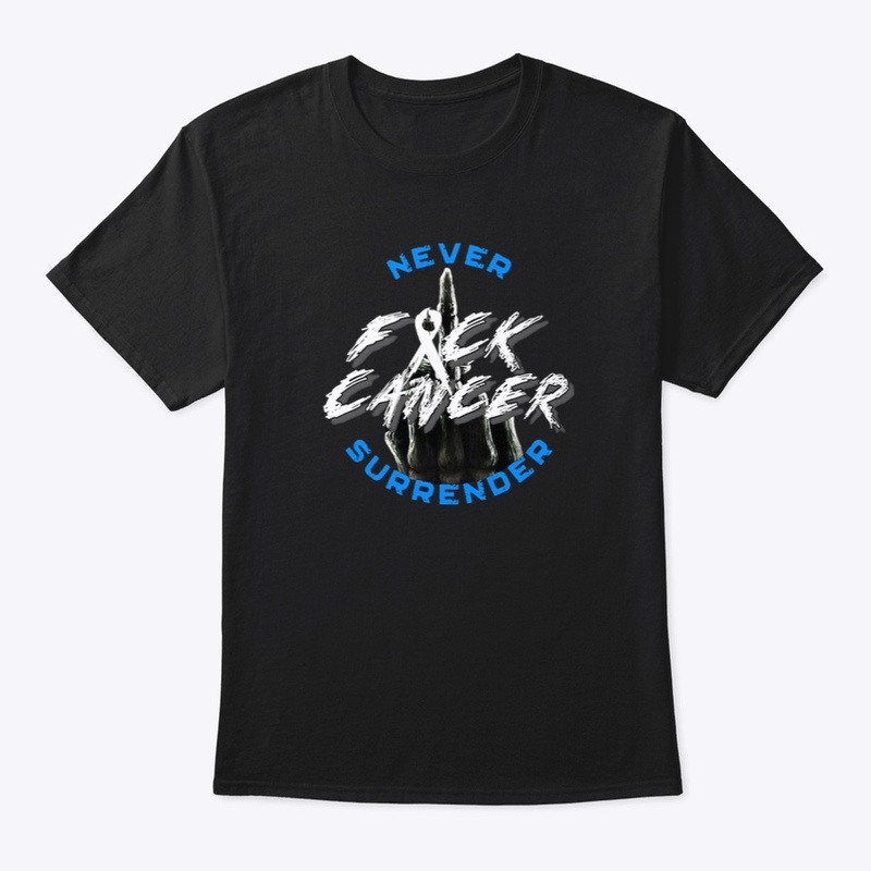 F Cancer- Blue