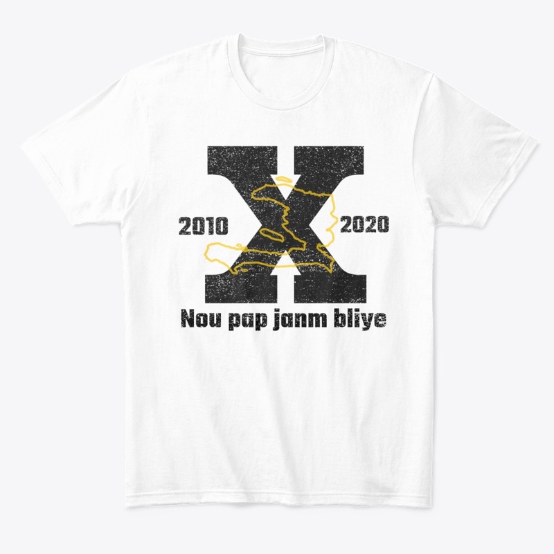 Nou pap janm bliye (black)
