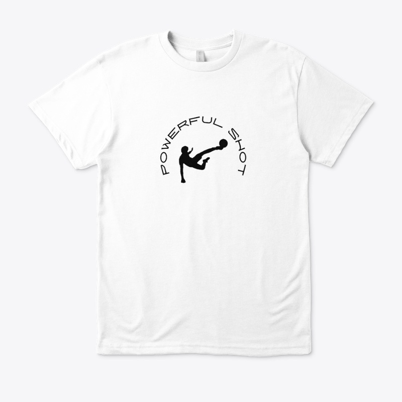 Soccer: Powerful Shot 6 Black Logo